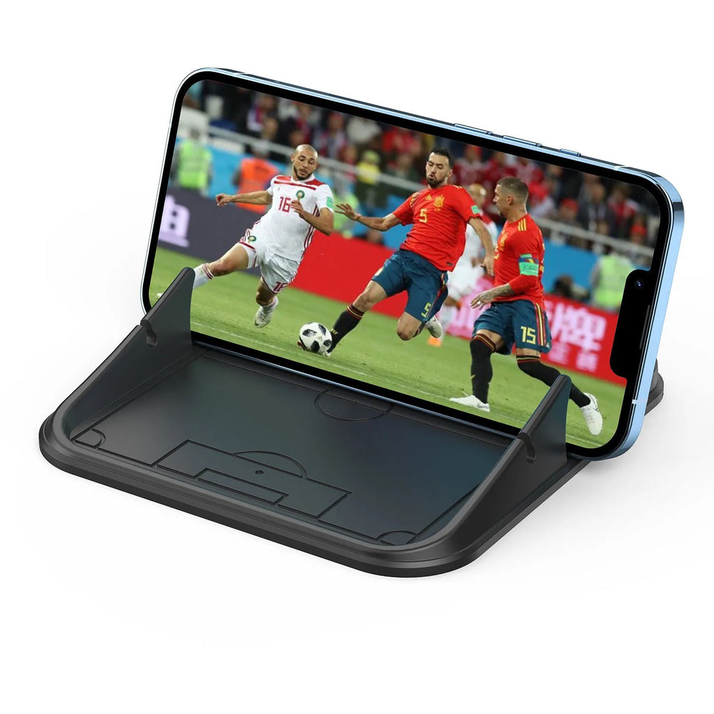 Silicone automobile phone holder with suction cup base in Peak-X5 colour