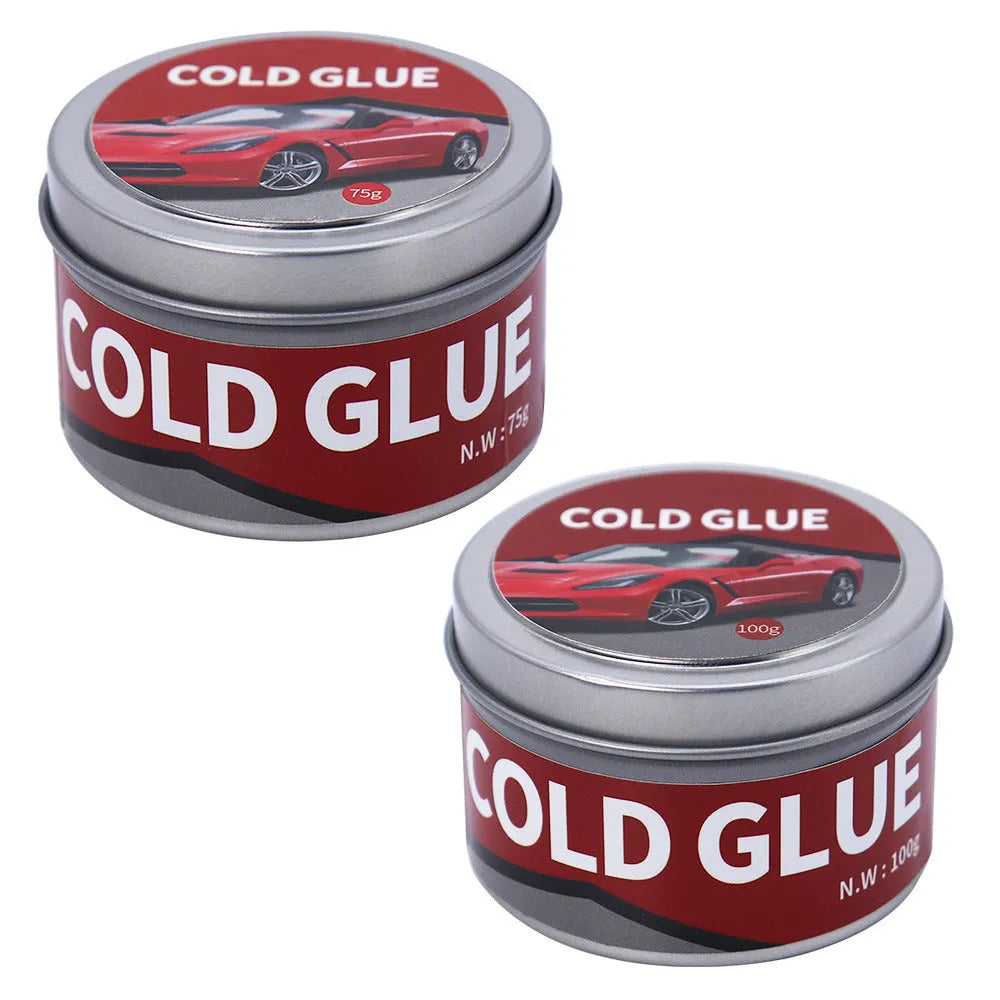 Tube of automobile dent repair cold glue for car panel depression repair.
