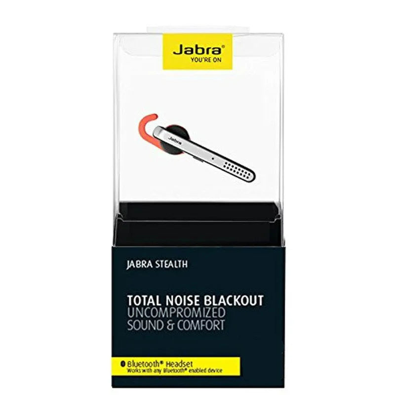 Behind-the-ear Bluetooth earphones showing black and silvery colour options with dual-phone connectivity features