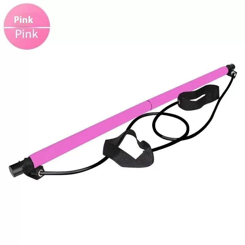 Colour options for a multifunctional adjustable fitness pulling rope on a gym mat.