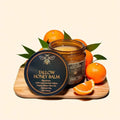 Jar of honey butter moisturising facial cream, 57g net content, shown with citrus, lavender and unscented options.
