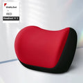 Memory foam automotive waist cushion in black elastic fabric for car lumbar support
