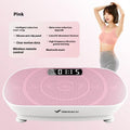 Portable grey smart power plate MR-2398 with dimensions 58x38x16cm showing Bluetooth connectivity and US electrical plug