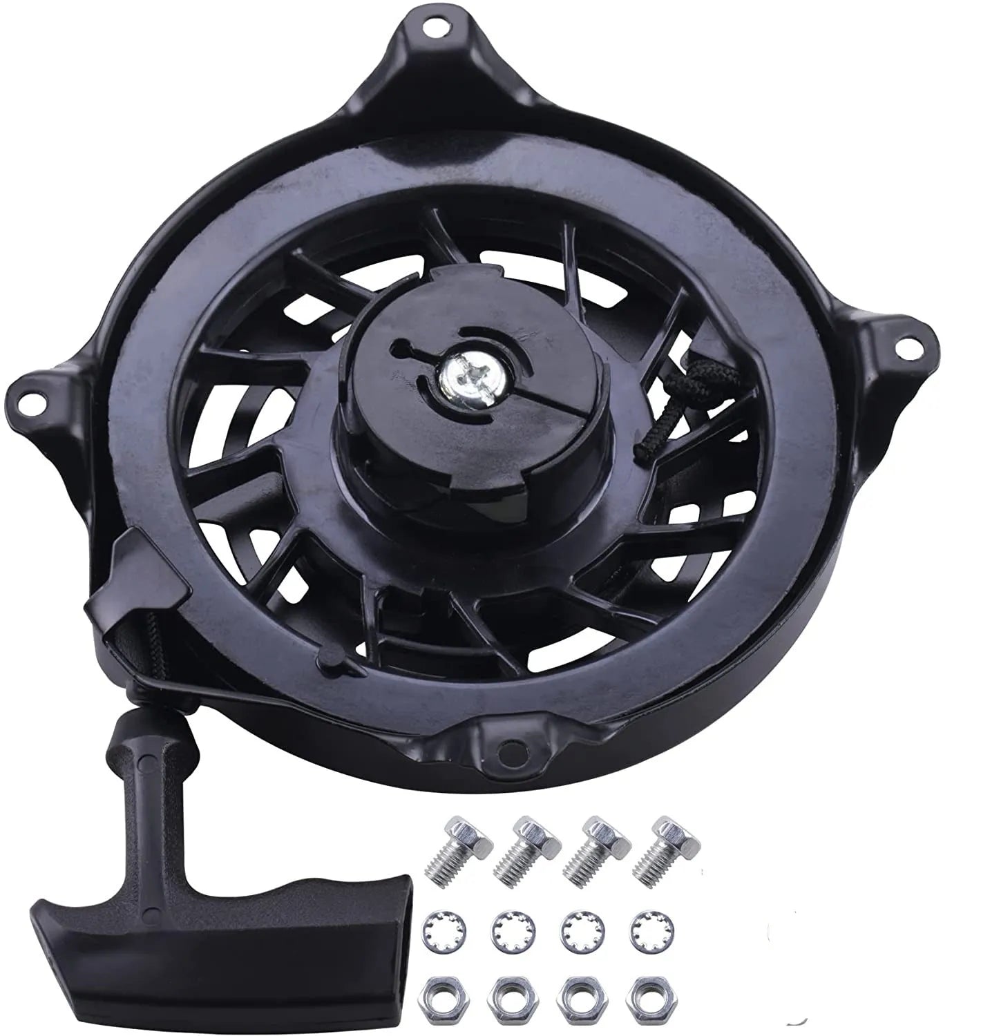 Bailitong model hand puller starter tool, 115 mm in size, for motorcycle and garden machinery engines.