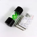 T virus themed cylindrical water cooling reservoir measuring 155mm long with 50mm diameter in choice of colours