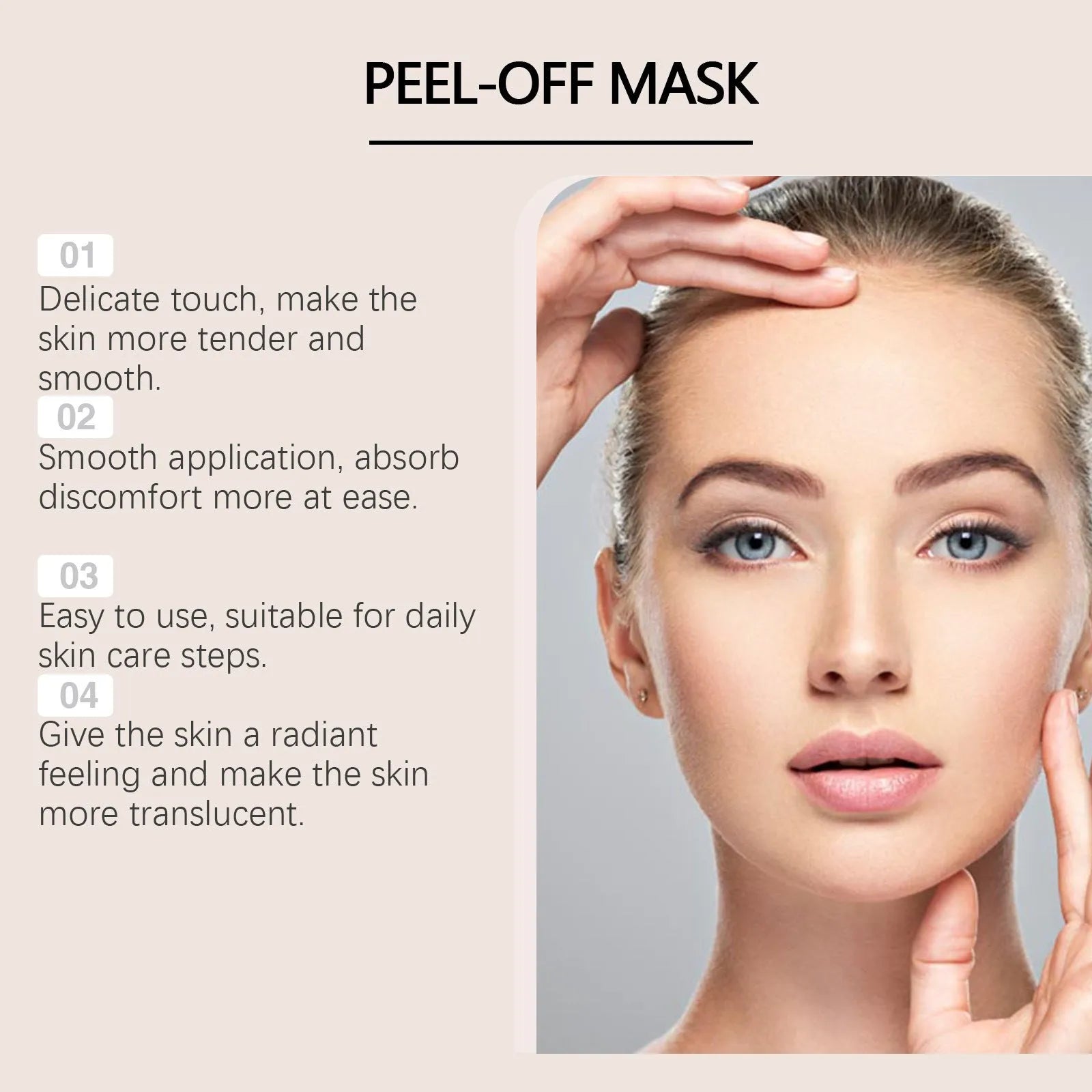 Mild Cutin Tearing Moisturising Hydrating Facial Mask with collagen and bee venom ingredients