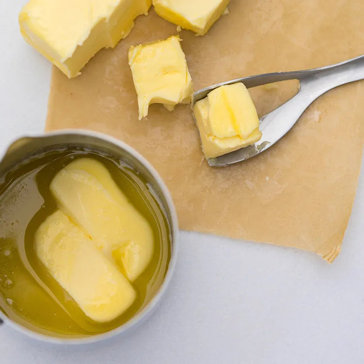 Stainless steel butter cutter with 12cm blade for baking pastry dough