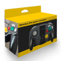 Black wireless gamepad for Nintendo Switch and PC with NFC function and Type-C port.