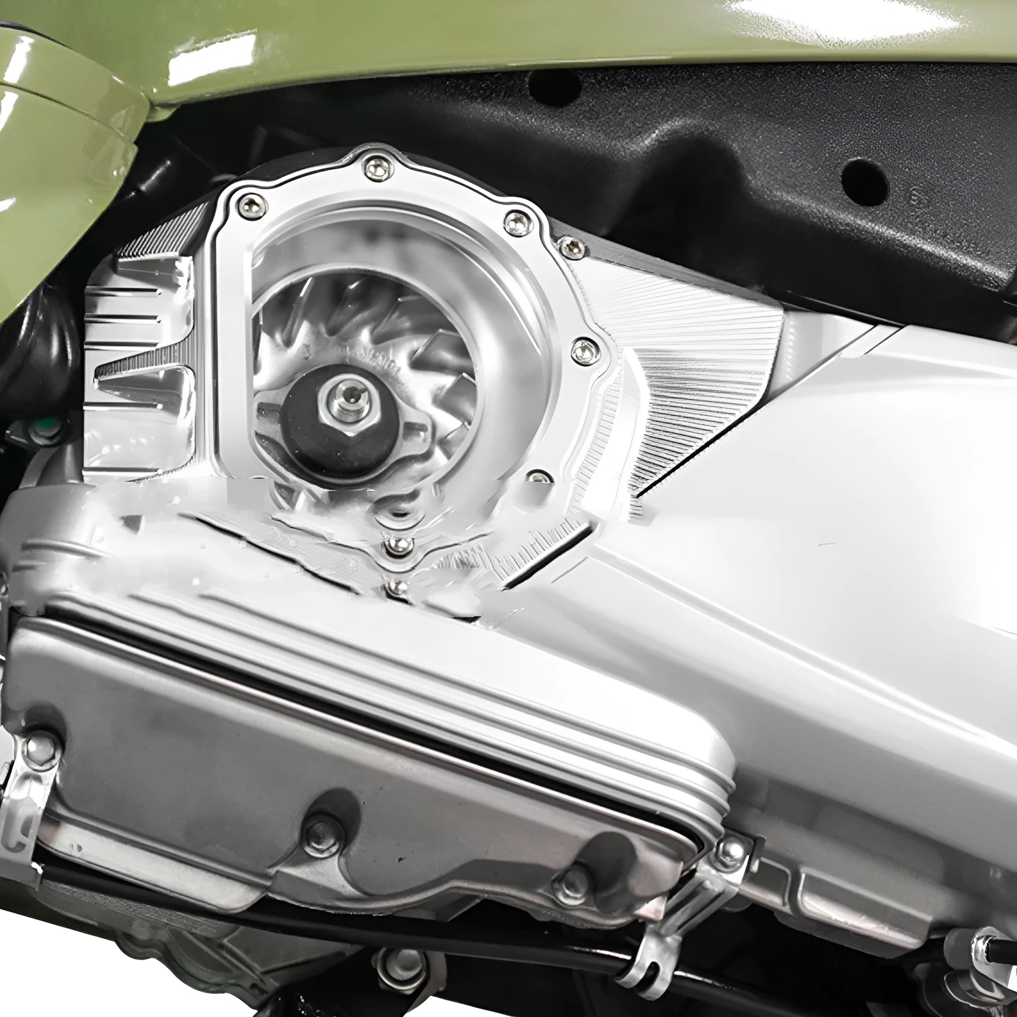 Vespa Primavera clutch intake transmission cover replacement part in multiple colour options