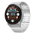 Smartwatch with 1.39 inch screen showing interface, Bluetooth calling and offline payment functions