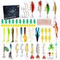 24-piece blind box for Christmas Mino Bog metal fishing set in 01 style colour
