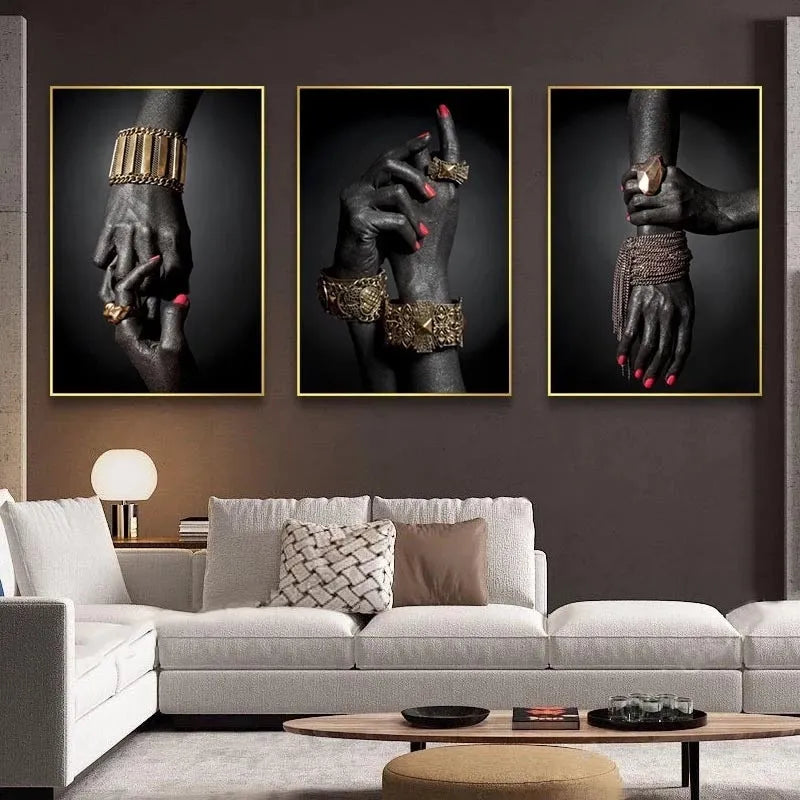 Frameless canvas painting poster modern decoration landscape print for bedroom living room