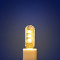 Compact white baby night light with USB cable showing dual colour options for nursery use