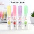 Jelly solid glue with fruit fragrance measuring 8.5cm long in random colours