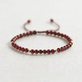 Women's crystal bracelet with freshwater pearls and geometric shapes in simple style