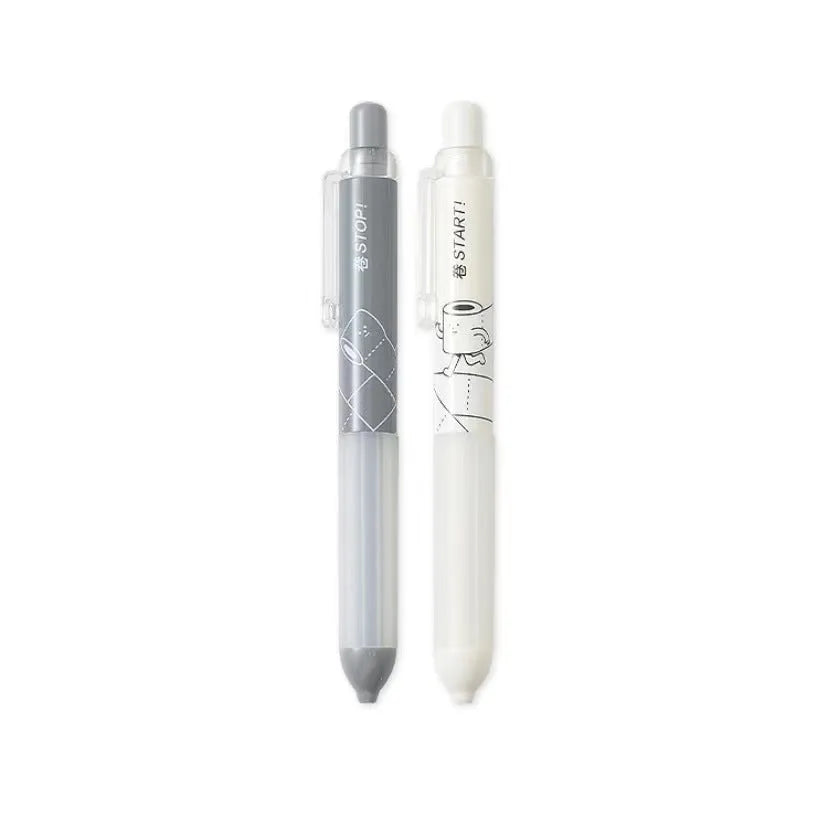 0.5mm cloud grip mechanical pencil in black or white with minimalist design