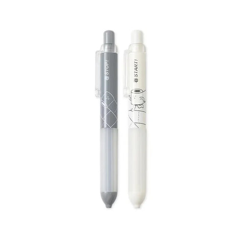 0.5mm cloud grip mechanical pencil in black or white with minimalist design