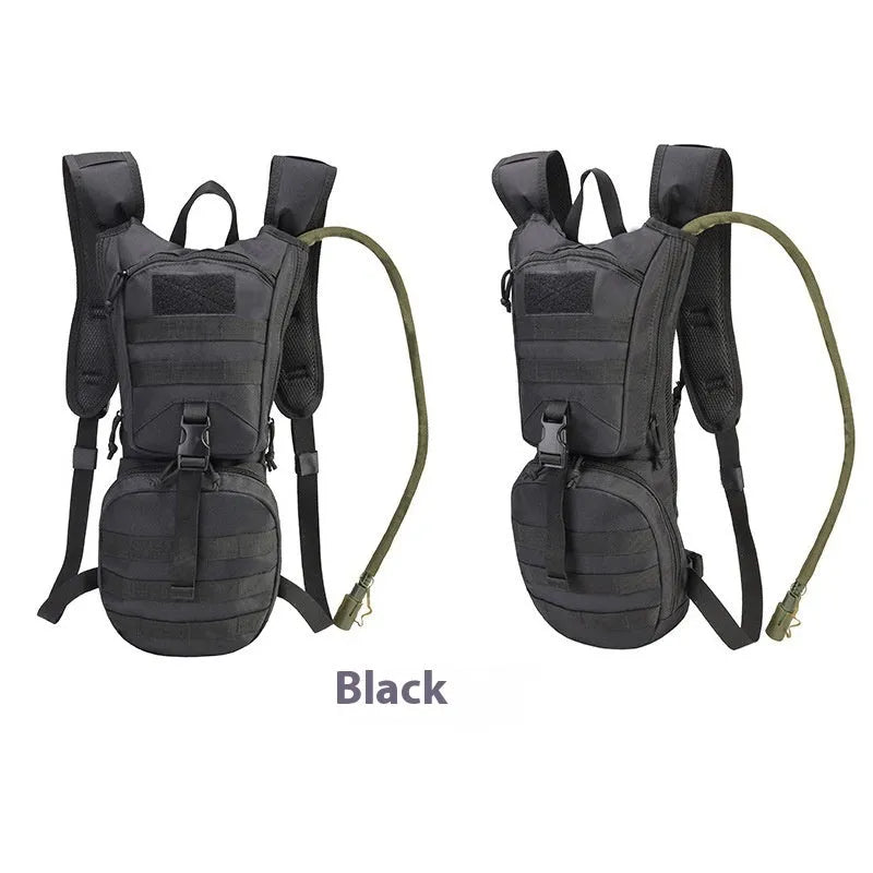 Tactical camouflage cycling backpack with large capacity for outdoor sports