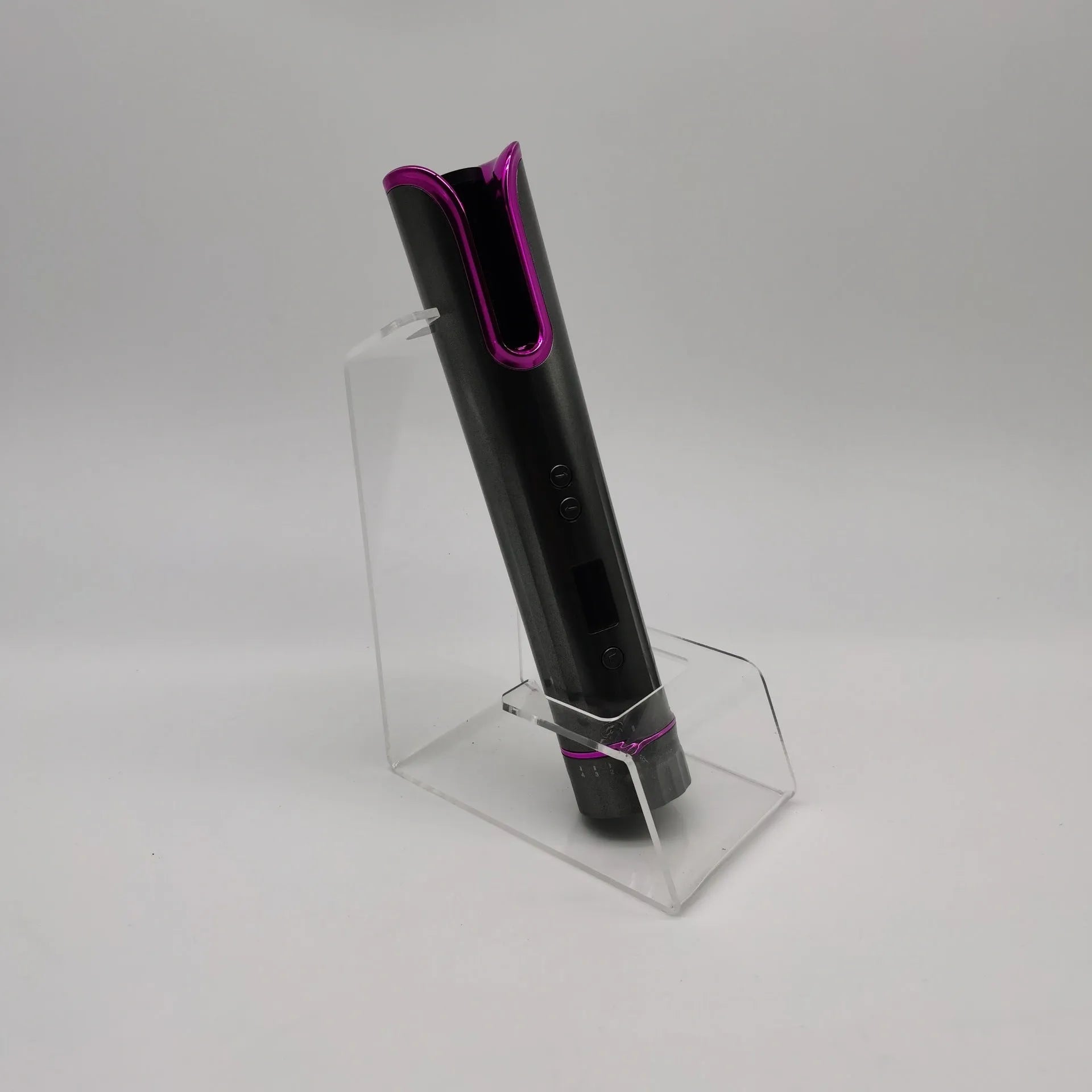Portable automatic curler with multi-function charging, ABS plastic and aluminium alloy, 22.5x5x5 cm, available in green pink rose red