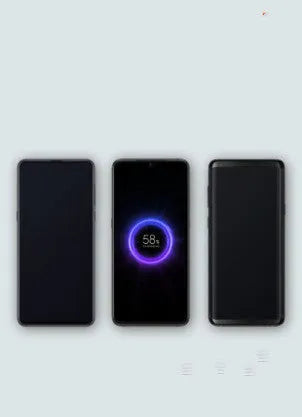 White 10000mAh power bank showing USB Type-C port, USB output, and wireless charging symbol.