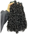 A real human hair front lace wig in pissy 06 colour, shown in a natural style.