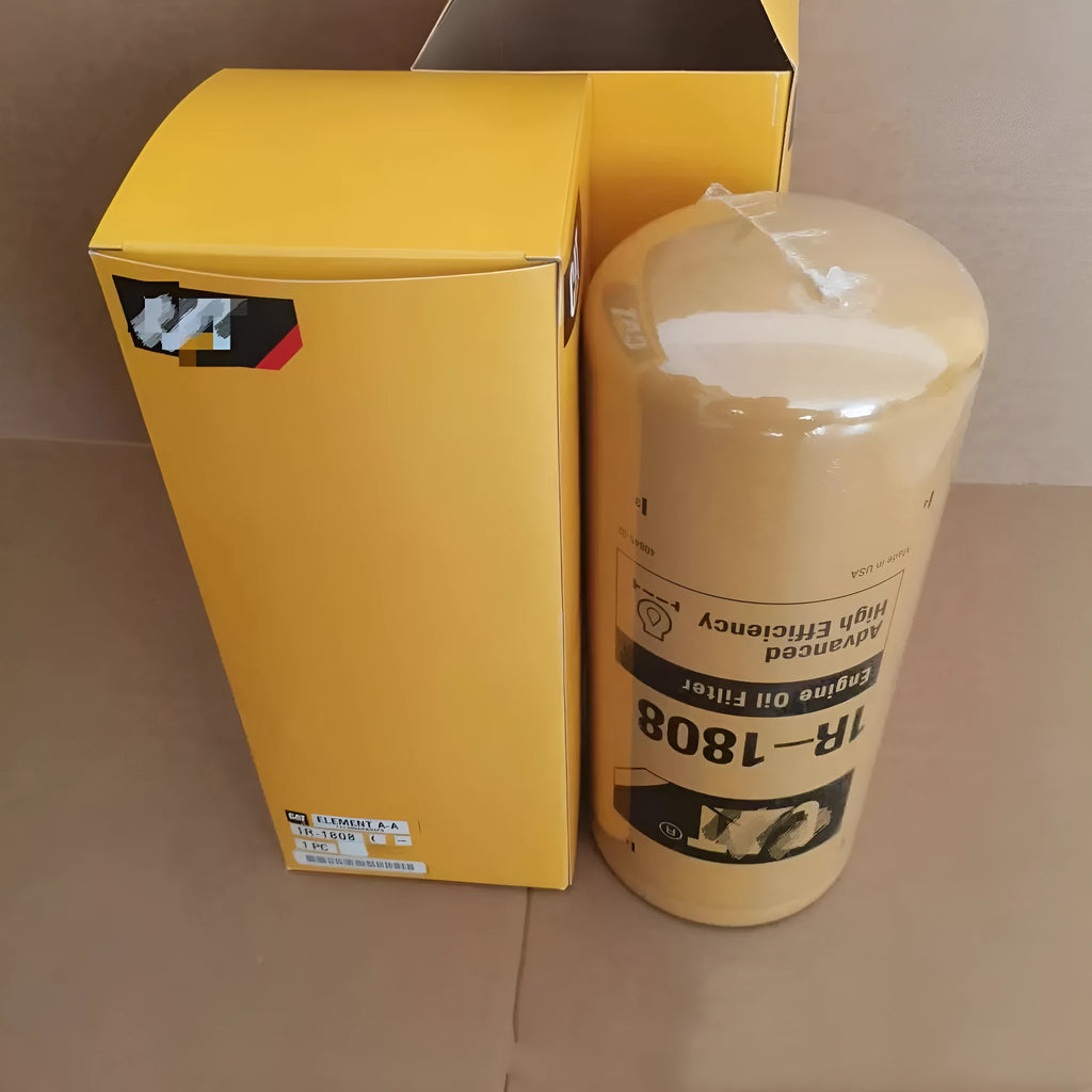 Carter 1R-1808 metal oil filter element for excavator hydraulic systems