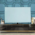 Velvet fabric TV dust cover for LCD screens in pink, black, grey, khaki, green, or blue.