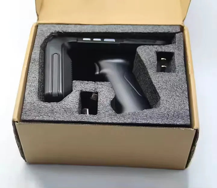 SLP-05 portable Android handheld UHF RFID scanner with removable battery for wireless identification