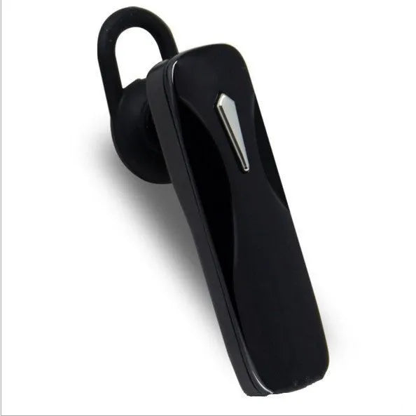 M163 black or white car Bluetooth headset with call and music controls.