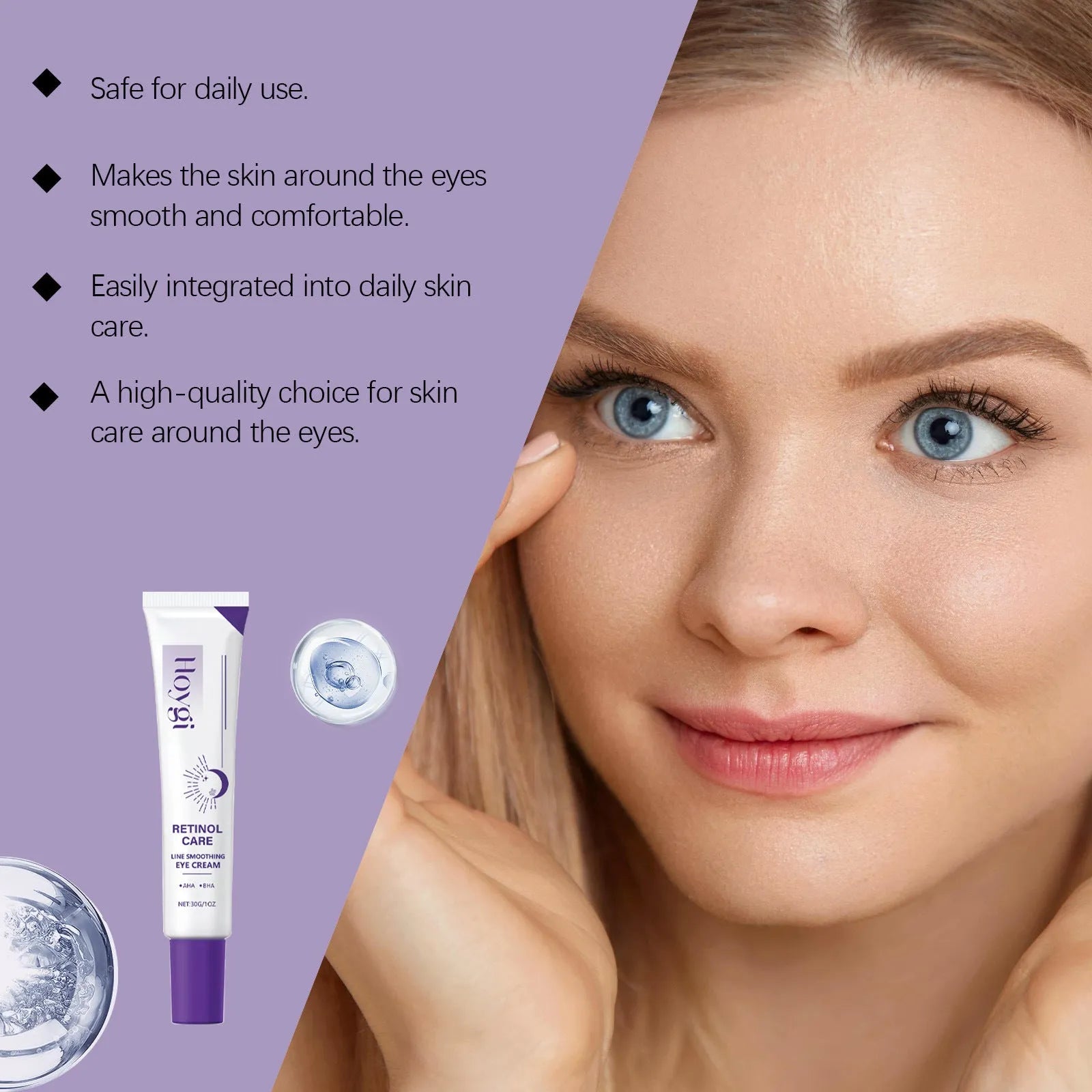 30g moisturising eye cream for under-eye area nourishment and gentle care