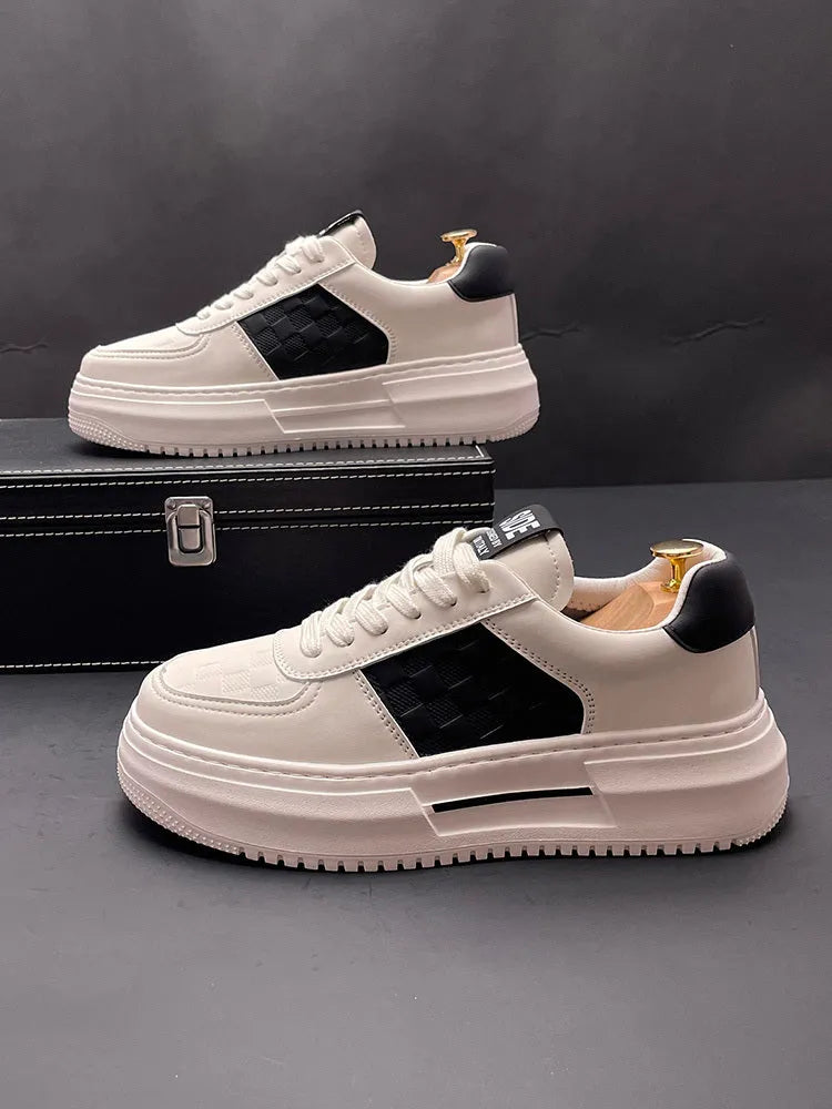 Neutral gender sports casual shoes with cloth upper and rubber foam sole in white green and white black colours