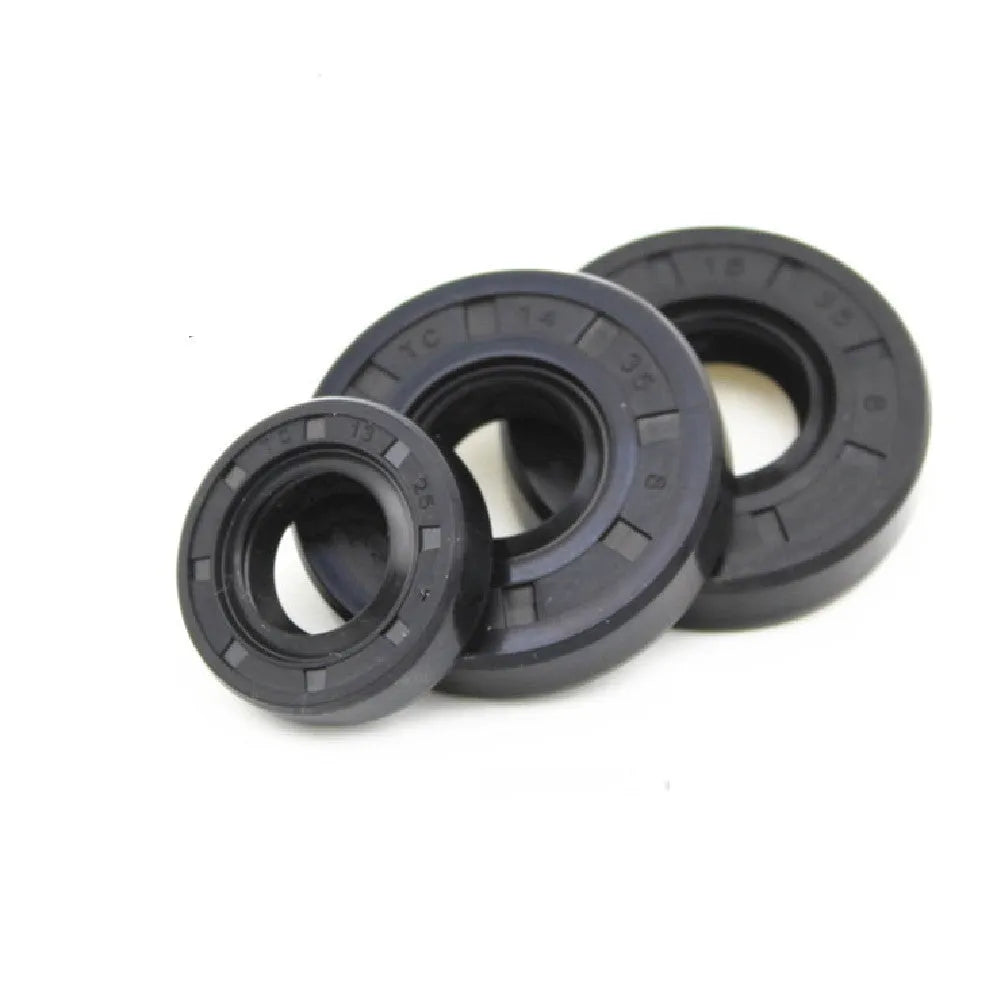 6 piece motorcycle rubber engine oil seal kit for AG100 with multiple size options
