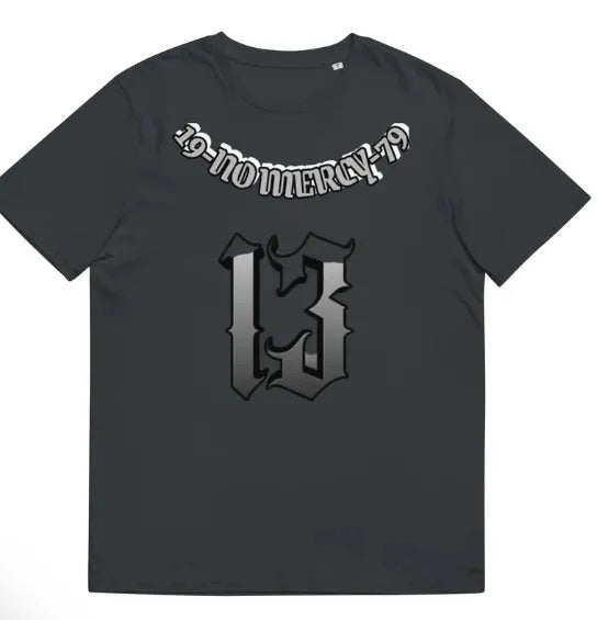 Men's black casual t-shirt with 3D digital printing detail on round neck short sleeve design