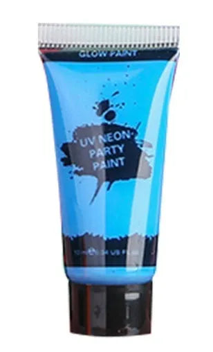25ml tube of neon face and body paint in safe non-toxic formula
