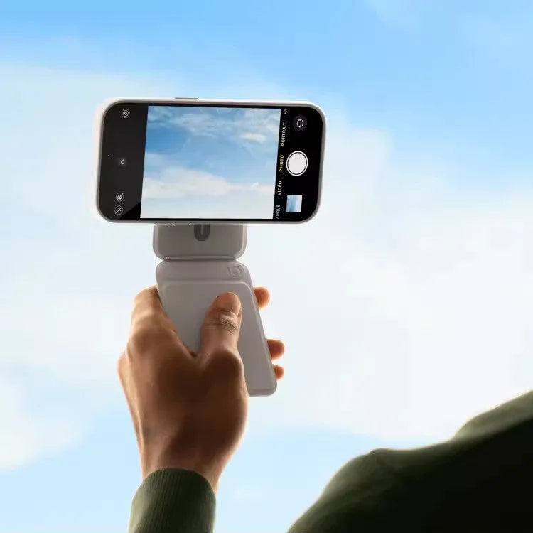 Slim magnetic mobile phone holder and case in black, showing dimensions of 96.5mm by 63.5mm.
