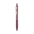 Retro colour plastic gel pen set with 0.5mm tips in five different ink colours for office and student use