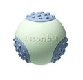 Green or pink rolling ball dog toy with 64mm diameter for small medium dogs