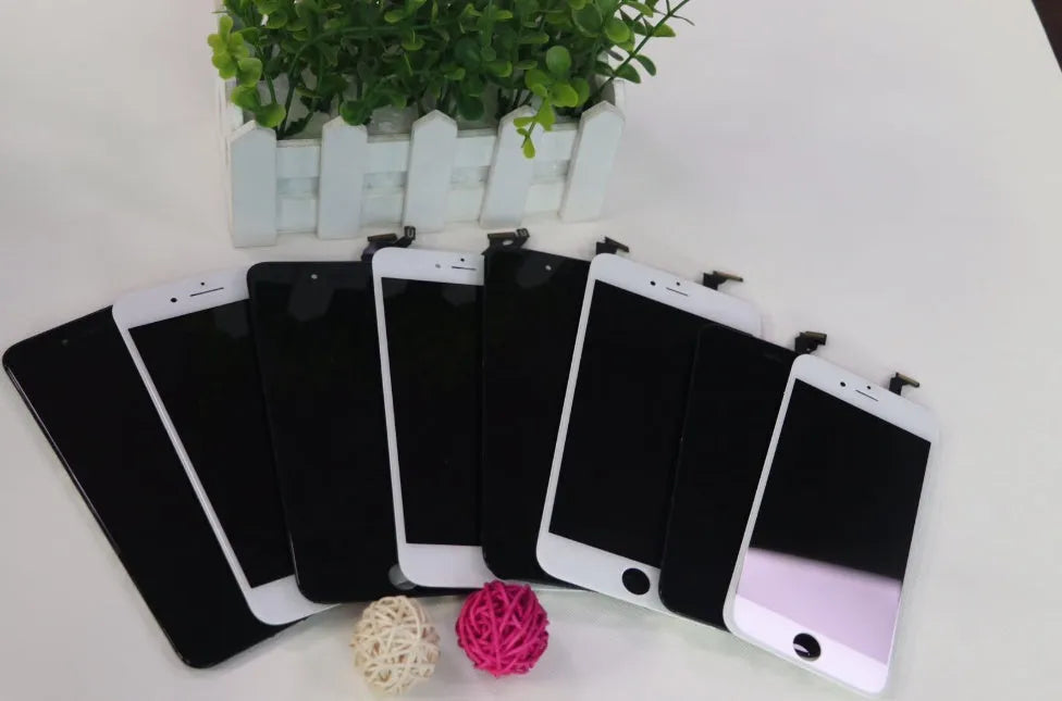 iPhone LCD touch screen display replacement assembly with capacitive screen for 6 to 8 Plus models