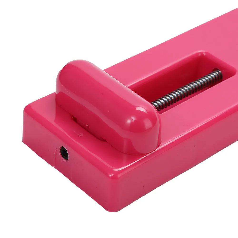 Ballet foot trainer for instep rotation and toe conditioning in pink and white colours
