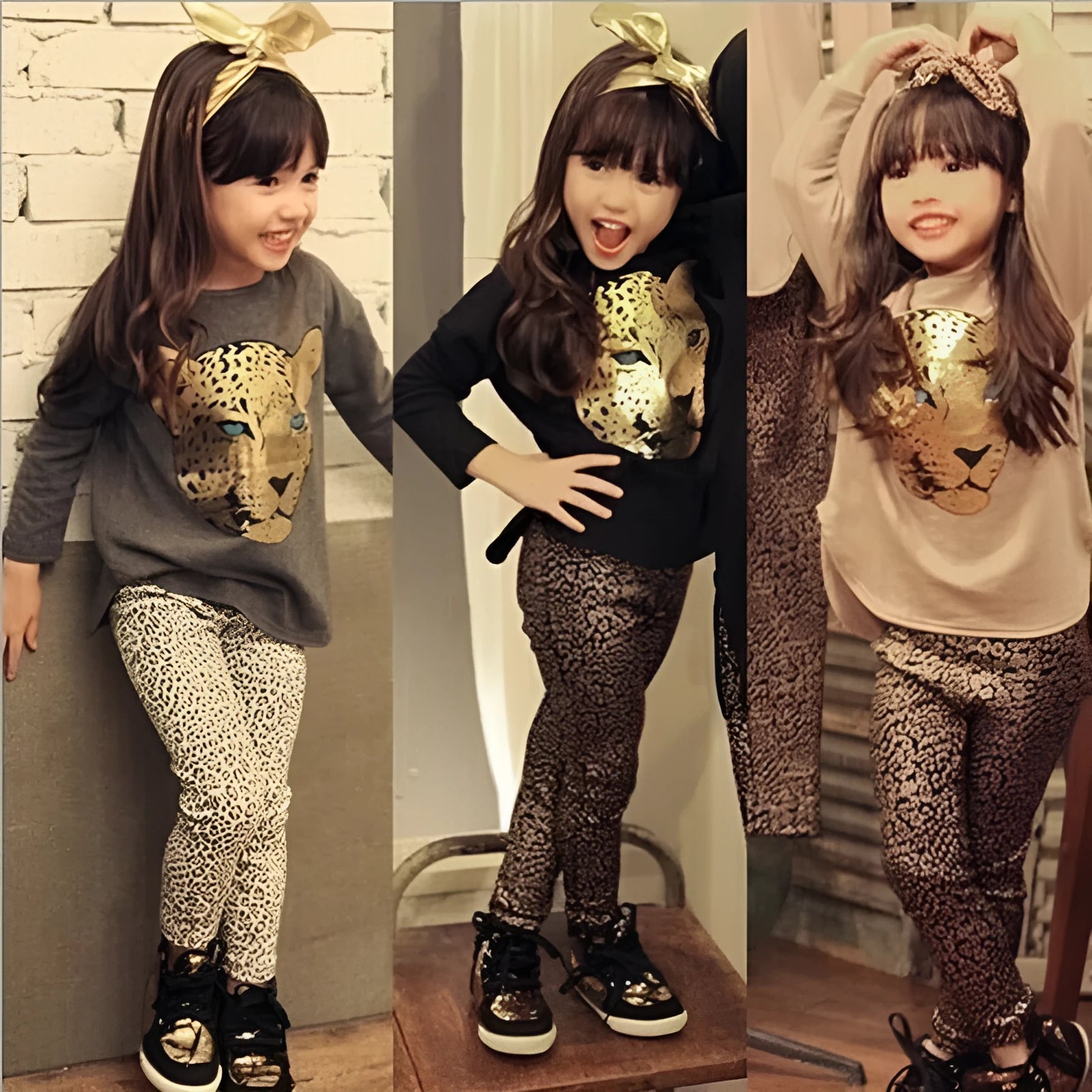 Children's casual summer pants suit set with short sleeves in multiple colours