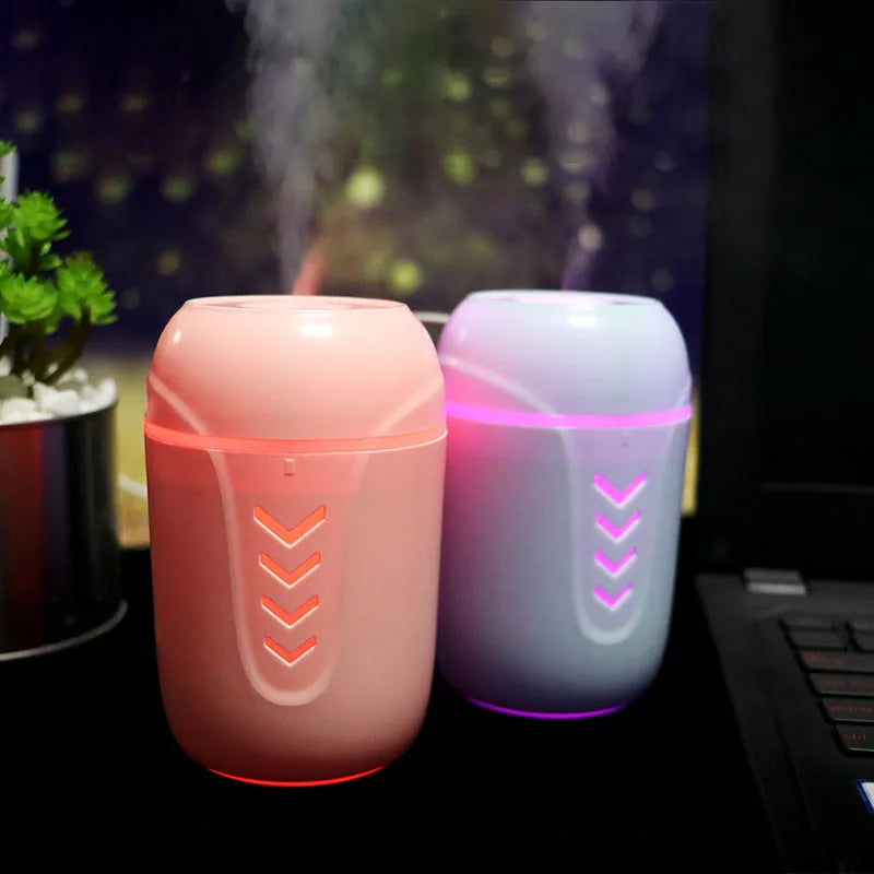 X3 portable car humidifier with columnar design and aromatherapy function