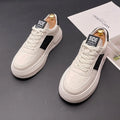 Neutral gender sports casual shoes with cloth upper and rubber foam sole in white green and white black colours