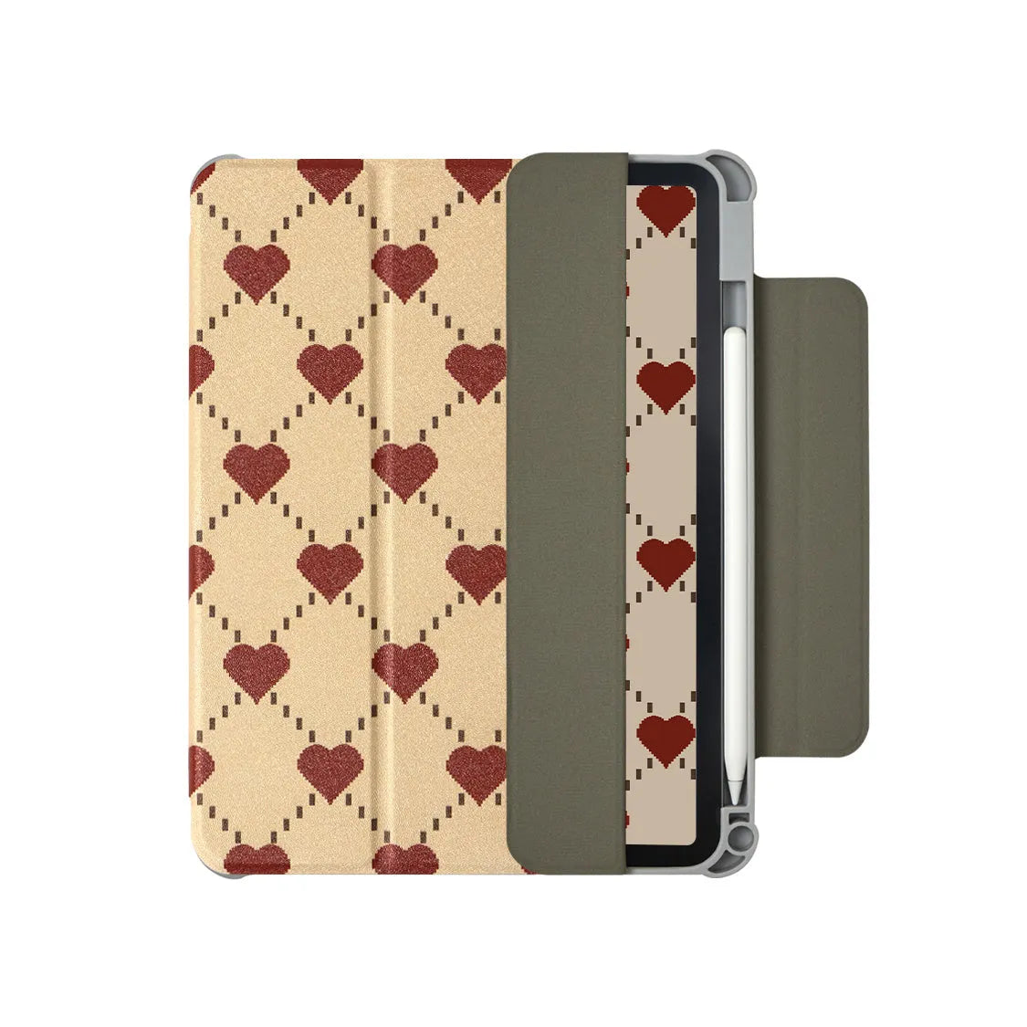Flat polyurethane magnetic shell for Apple iPad Air 5 and iPad Air 4 tablets.