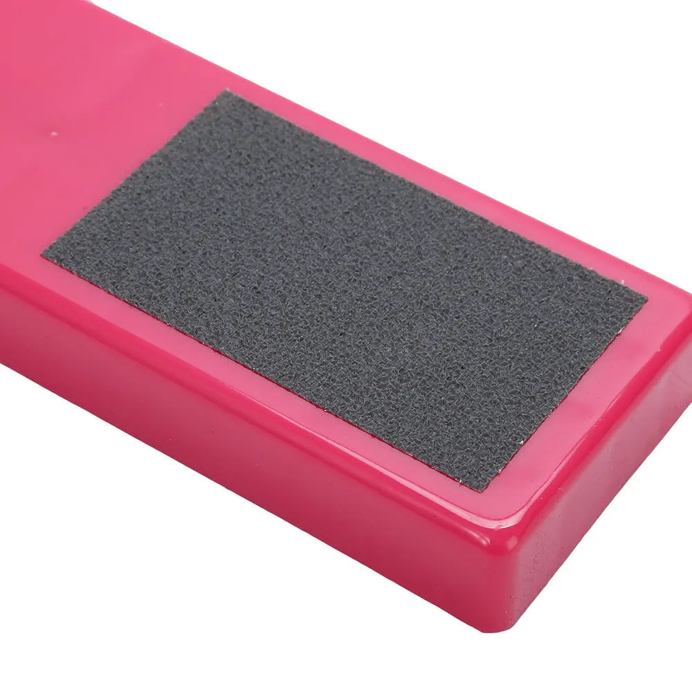 Ballet foot trainer for instep rotation and toe conditioning in pink and white colours
