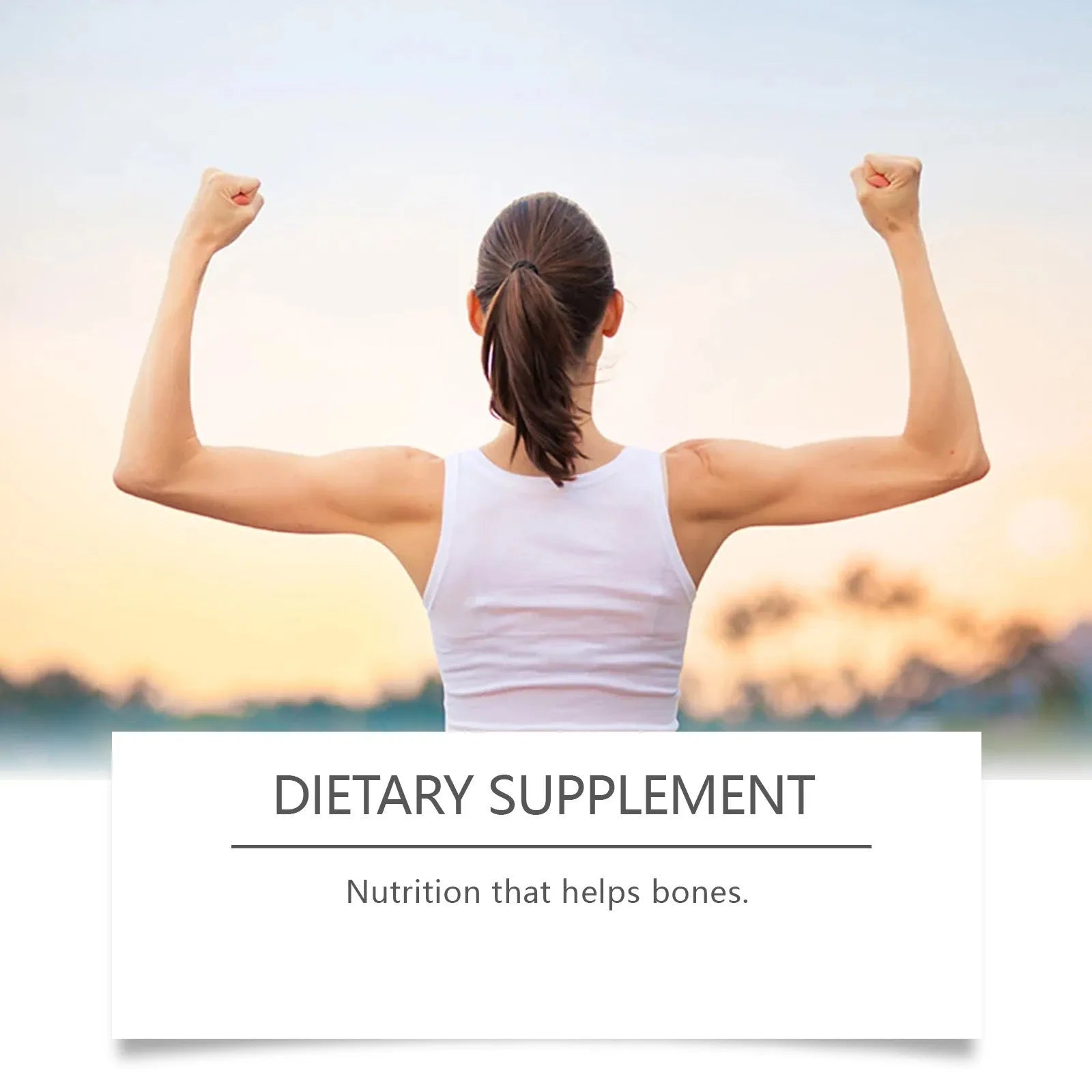 Pack of 60 fruit-flavoured soft candy supplements for daily body care