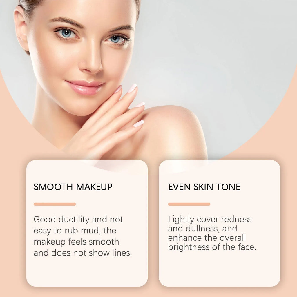 Clear moisturising make-up primer cream in 30ml tube for smooth foundation base