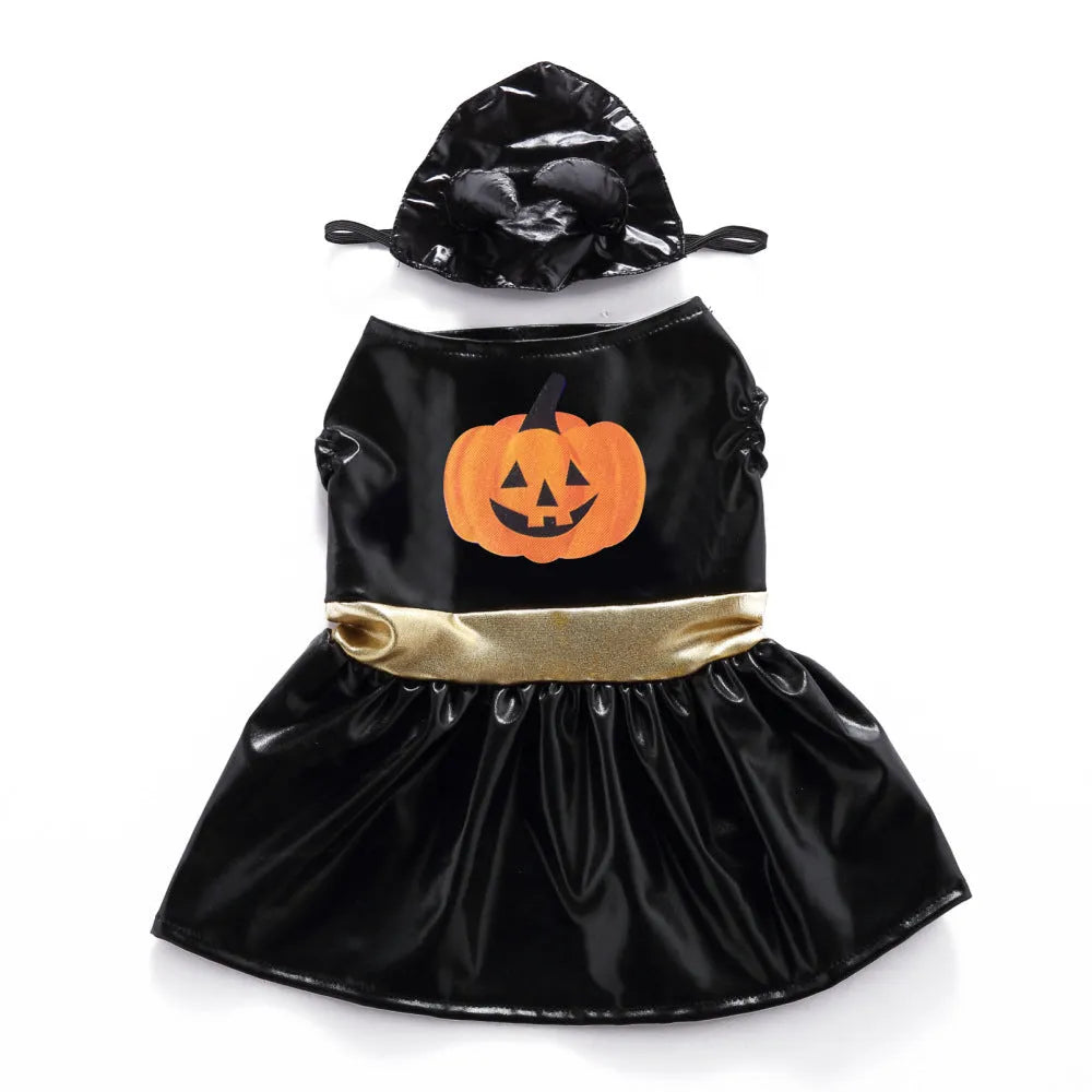 Range of pet costume clothes for cats and dogs including Christmas and character designs.