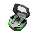 N35 black wireless gaming Bluetooth headset with in-ear design and 10 metre range