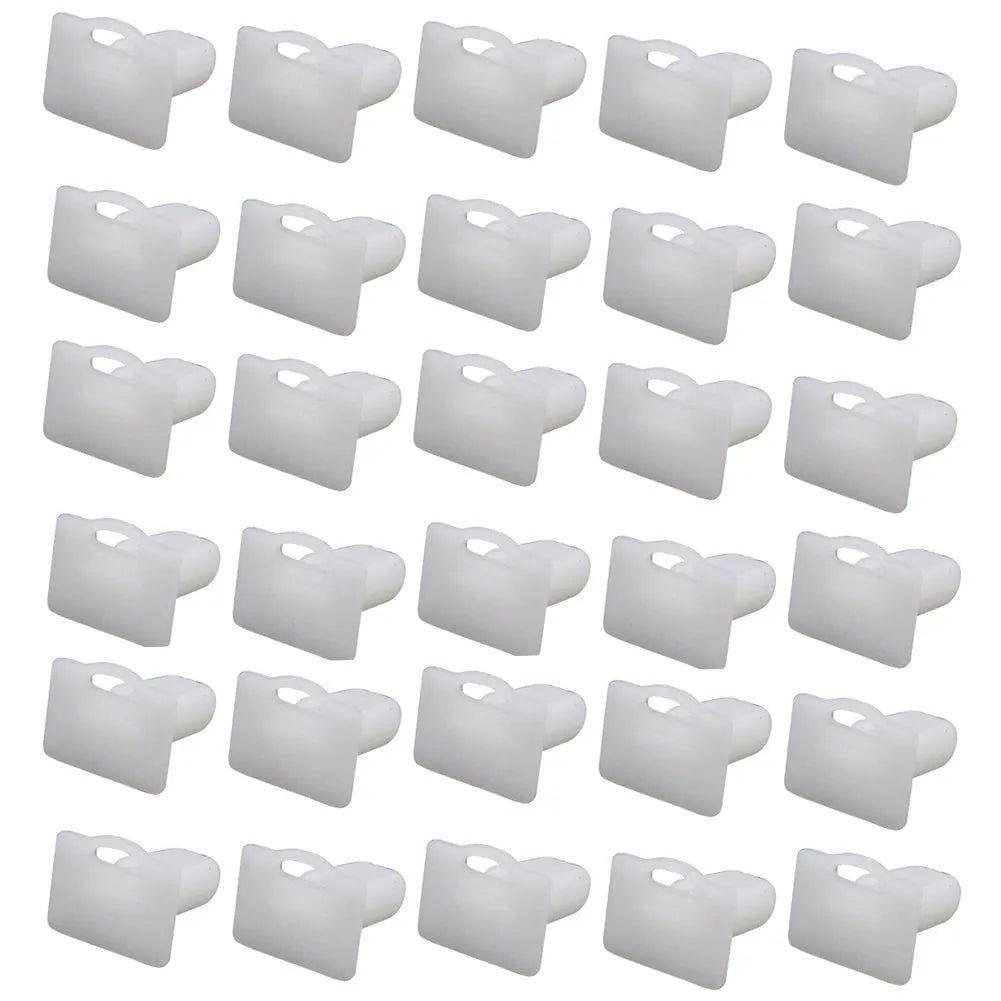 60 PA66 plastic automobile trim nails in D318 colour for panel clip replacements