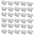 60 PA66 plastic automobile trim nails in D318 colour for panel clip replacements